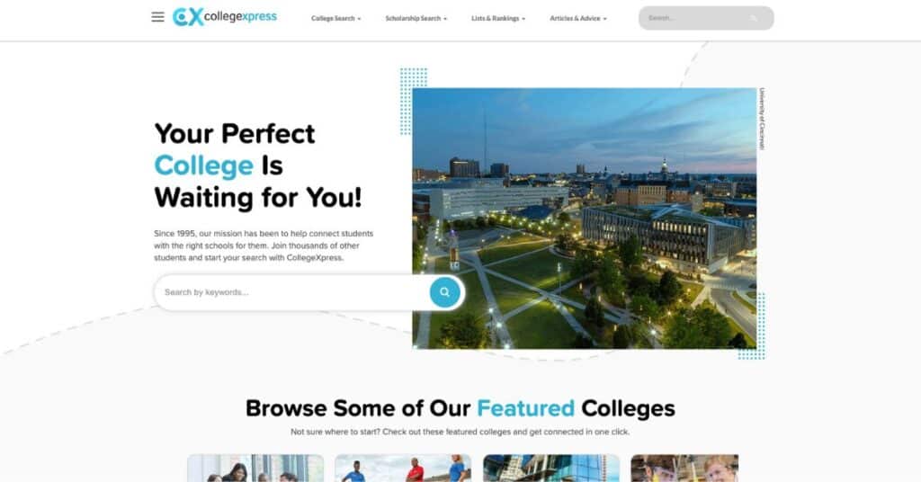 CollegeXpress: Scholarships, College Search, Lists and Rankings