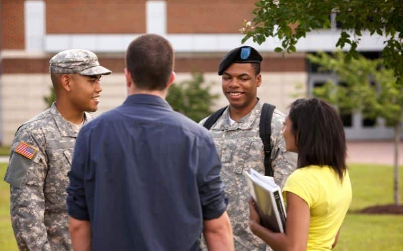 marine rotc students