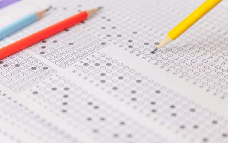 standardized test paper