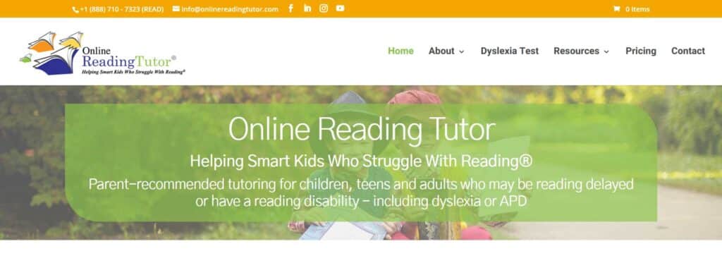 online reading tutor