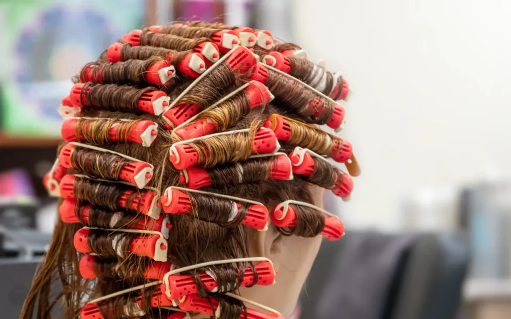 perm rollers for cosmetology school