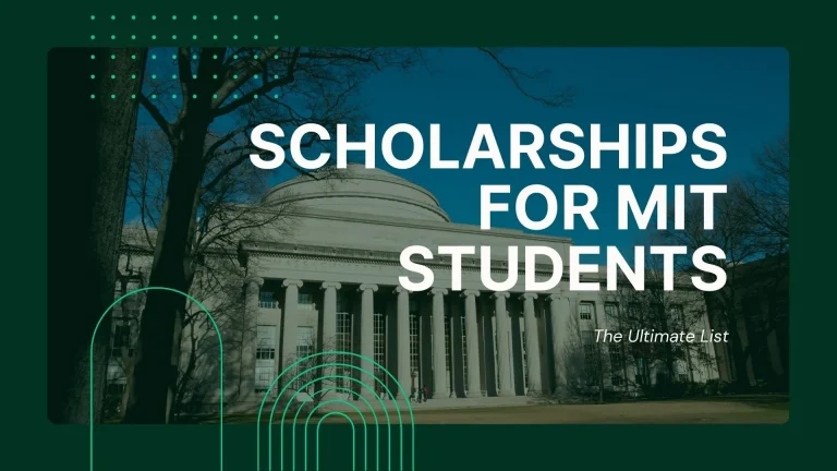 scholarships for mit students