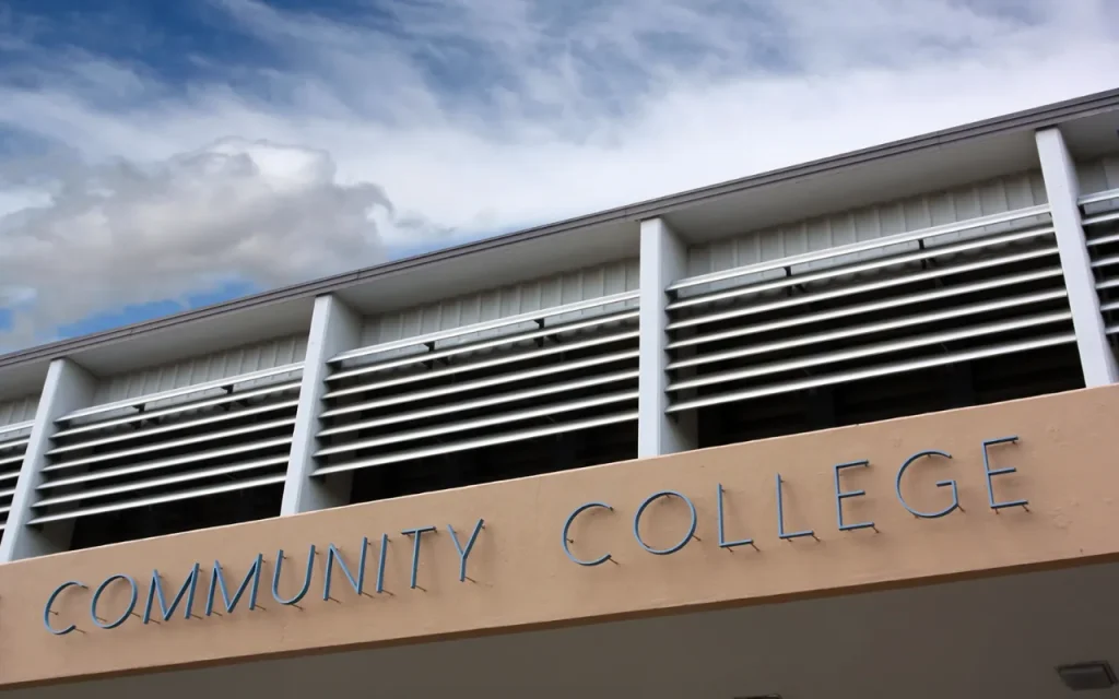 community college campus building