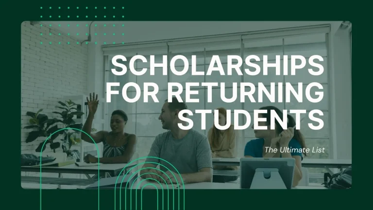 scholarships for returning students