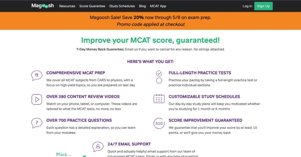 Magoosh MCAT Prep Course