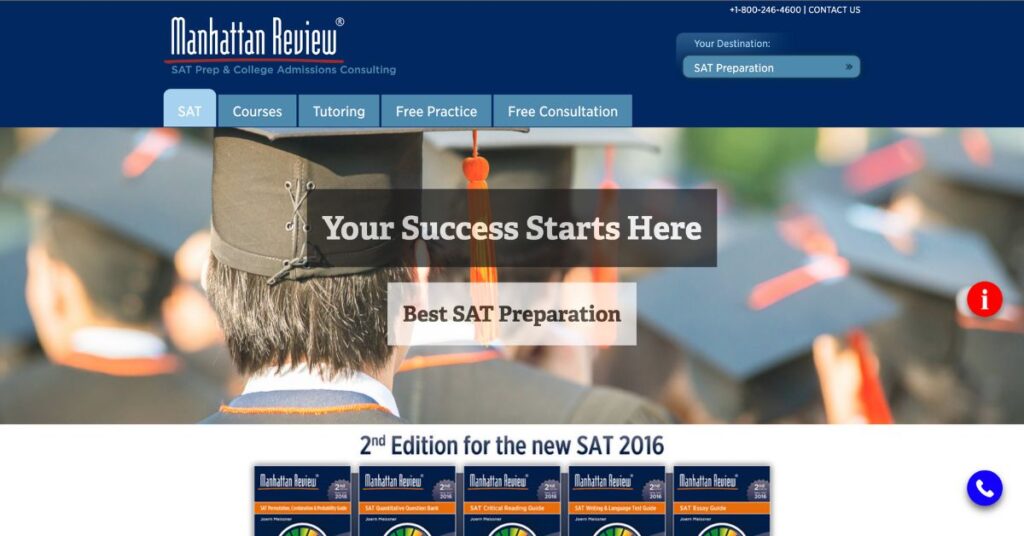 Manhattan Review SAT Prep Course