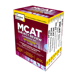 Princeton Review MCAT Subject Review Complete 7 Books Set