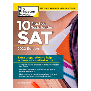 Princeton Review 10 Practice Tests for the SAT, 2020