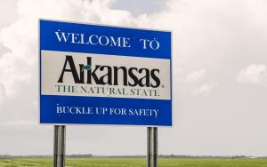 arkansas state sign