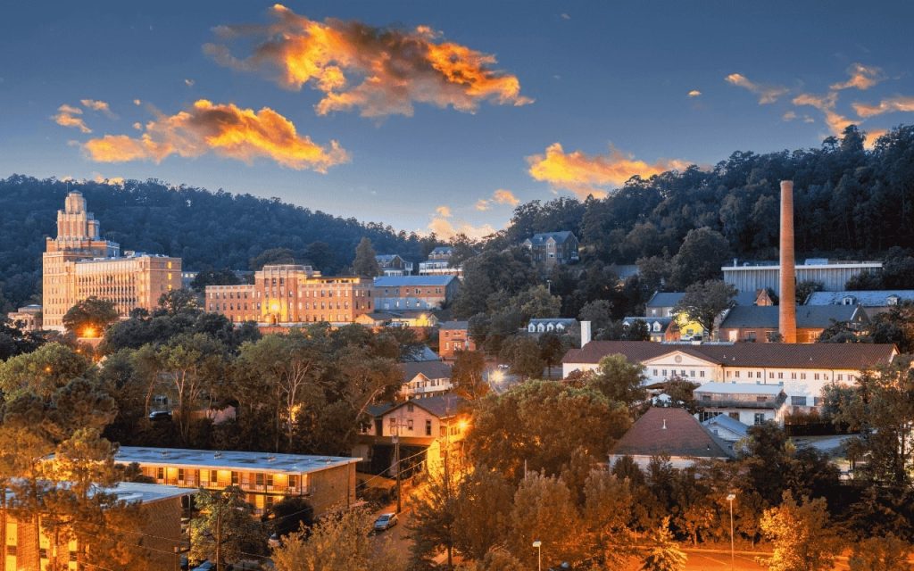 vibrant arkansas college town