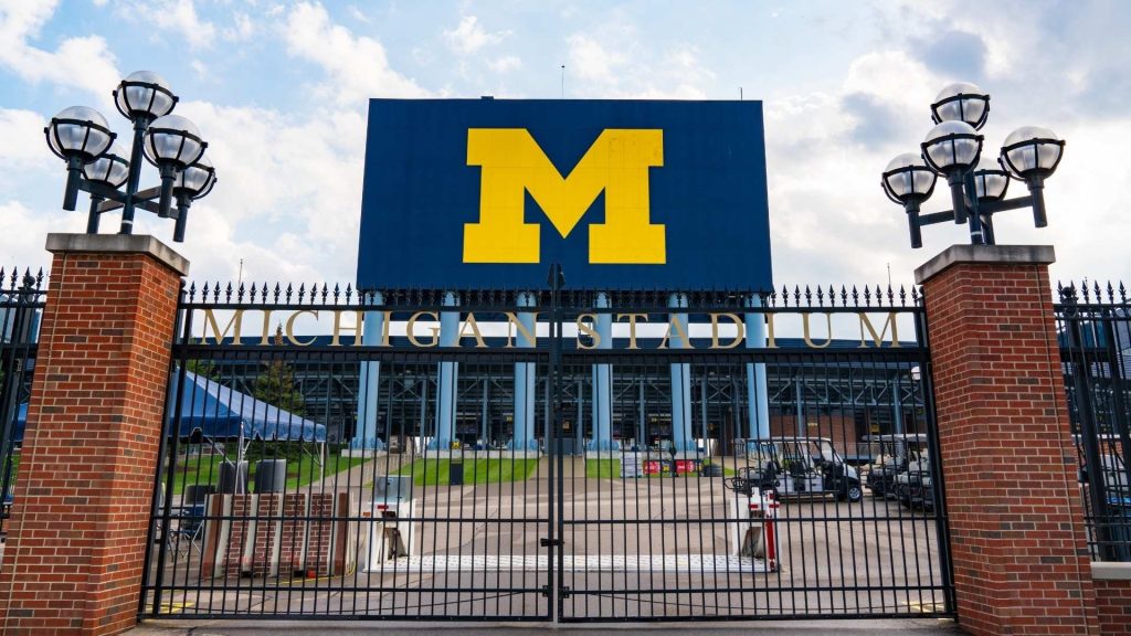 university of michigan stadium gates