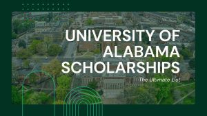 university of alabama scholarships