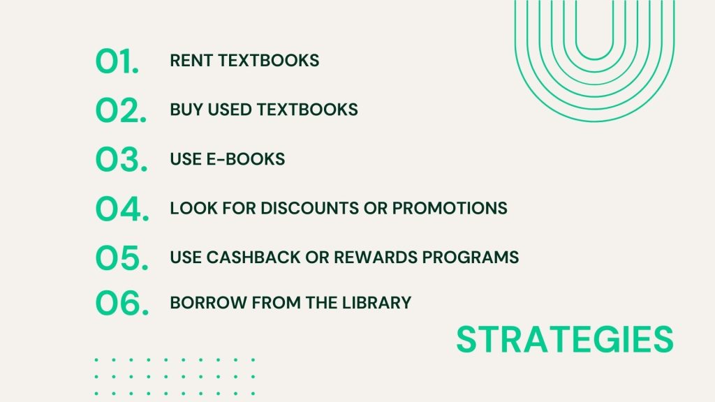 strategies to lower the cost of college textbooks