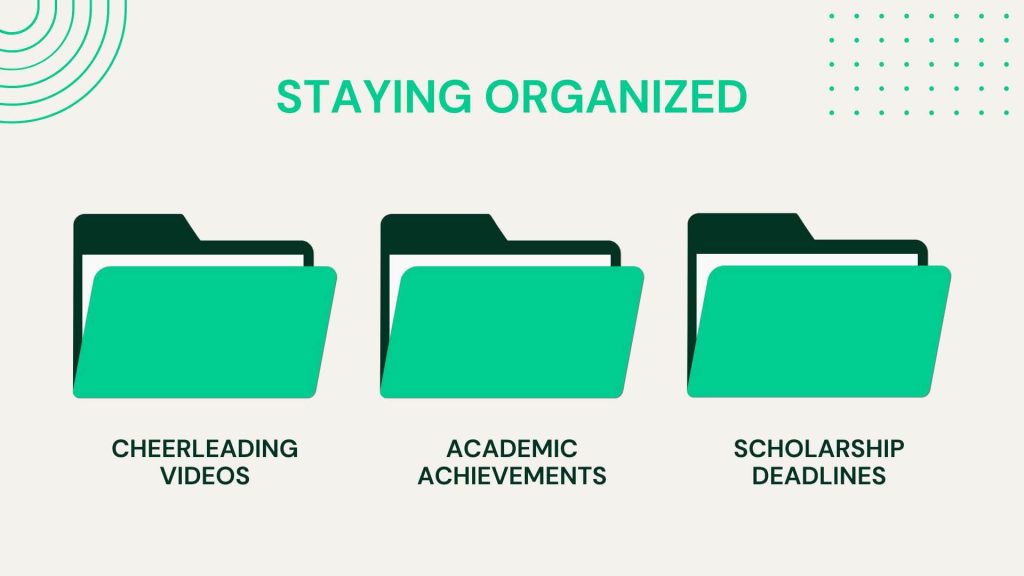 how to stay organized when applying to scholarships