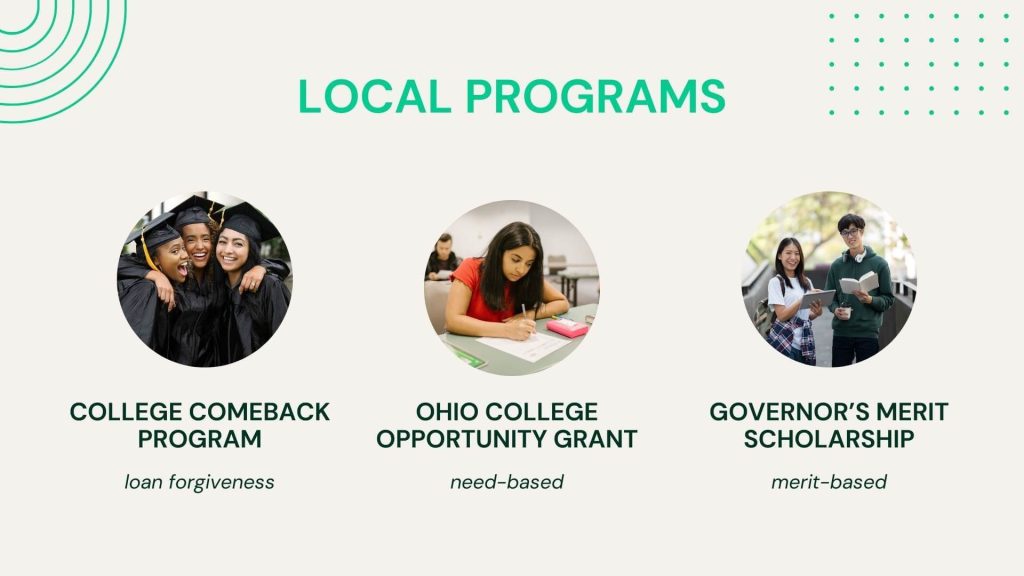 local programs to find scholarships in ohio