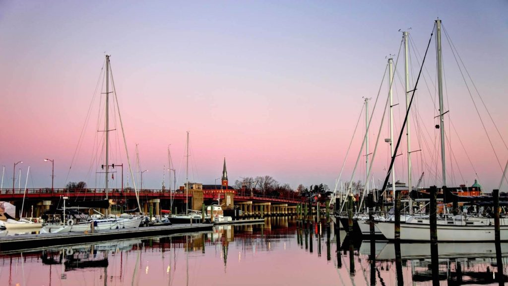 maryland port with sailbots